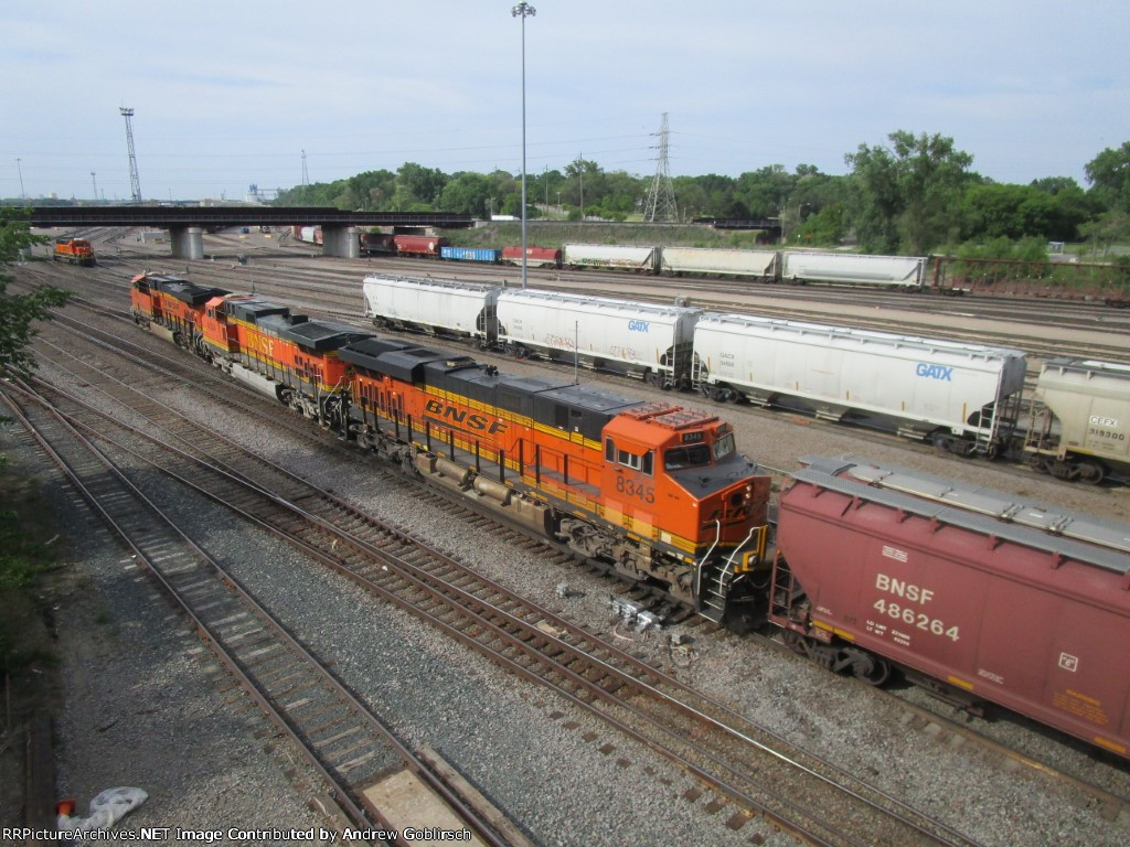 BNSF 8345